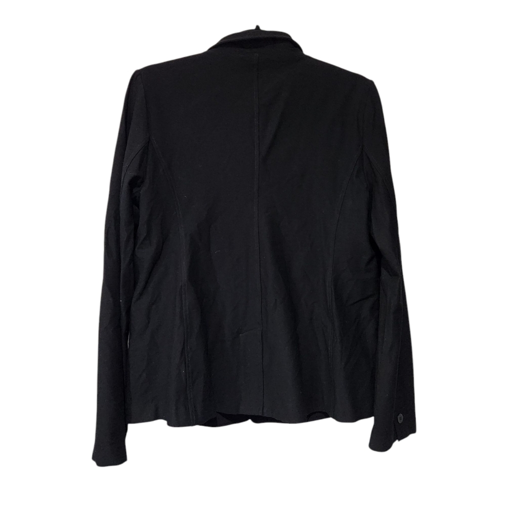 Eileen Fisher Black Stand Collar One Button Blazer Size M New With Tag - Picture 7 of 7